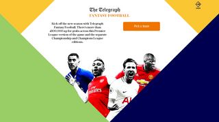 Home Page - Telegraph Fantasy Football Premier League