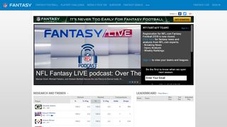 NFL.com: Free Fantasy Football