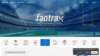 Fantasy Football League | NFL Commissioner, Fantrax