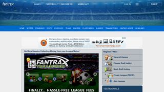 Fantasy Football, Fantasy NFL, National Football League - Fantrax