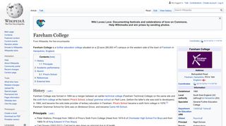 Fareham College - Wikipedia