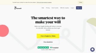 Farewill: Make an Online Will | #1 UK Service for Writing a Will
