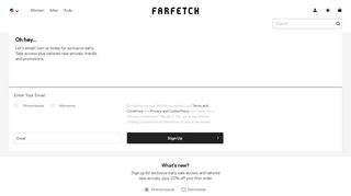 farfetch.com - a new way to shop for fashion