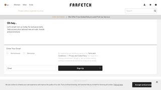 farfetch.com - a new way to shop for fashion