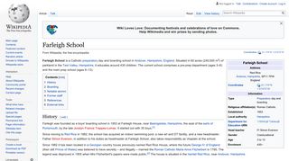 Farleigh School - Wikipedia