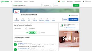 Blain's Farm and Fleet Employee Benefits and Perks | Glassdoor.ie