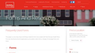 Forms and Resources - Farm Bureau Health Plans