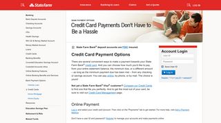 Credit Card Payments – State Farm Bank®