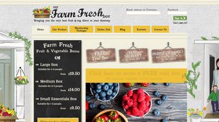 My Farm Fresh Box - Fruit & Vegetable Home Delivery South England
