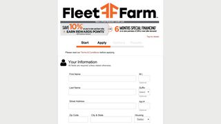 FLEETFARM - Apply for the FLEETFARM Credit Card - Synchrony