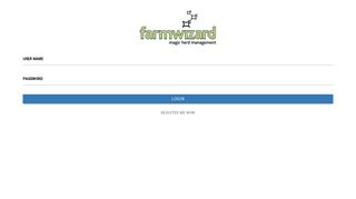 FarmWizard - Login