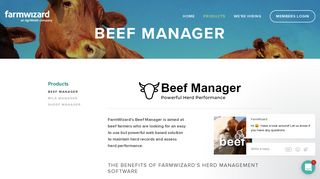 Beef Manager - Herd Management Software & App — FarmWizard