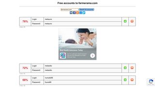 farmerama.com - free accounts, logins and passwords