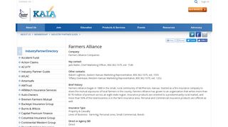 About Us - Farmers Alliance - Kansas Association of Insurance Agents