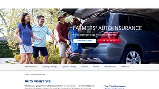 Auto Insurance Coverage with Farmers Insurance