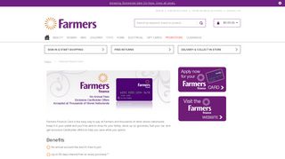 Farmers Finance Card