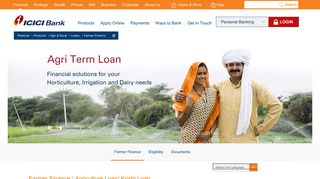 Agriculture Loan, Farmer Finance, Krishi Loans - Agri & Rural banking