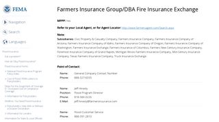 Farmers Insurance Group/DBA Fire Insurance Exchange | FEMA.gov