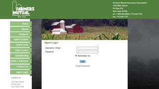 Agent Login » Farmers Mutual Insurance Association