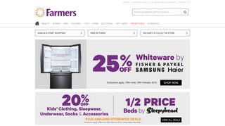 Farmers | Your Store for Fashion, Beauty, Toys & Homewares