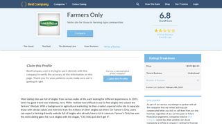 Farmers Only Reviews | Is Farmers Only A Joke? | Costs & Fake Profiles