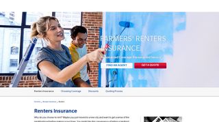 Renters Insurance with Farmers Insurance