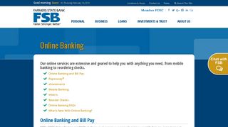 Online Banking - Farmers State Bank