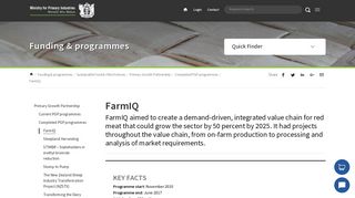 FarmIQ | MPI | NZ Government