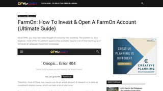 FarmOn Tutorial: How To Invest & Open A FarmOn Account (2019)