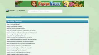 How do I get Farmville Express? - Zynga Support