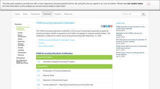 FASB Accounting Standards Codification - IAS Plus
