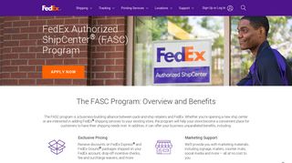 FedEx Authorized Ship Center Program (FASC) Overview | FedEx