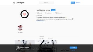 Fashiolista (@fashiolista_com) • Instagram photos and videos