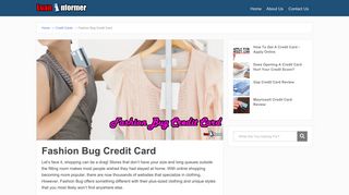 Fashion Bug Credit Card | LoanInformer