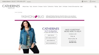 Although Fashion Bug has closed its doors, you can ... - Catherines