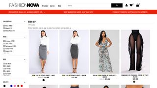 Search results for sign up - Fashion Nova