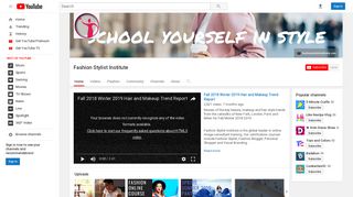 Fashion Stylist Institute - YouTube