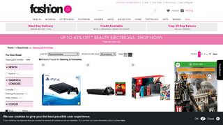 Gaming & Consoles | PS4, Xbox One & Wii U | Fashion World