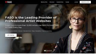 Websites for Artists by FASO - The Leading Provider of Professional ...