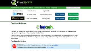 Scam Broker Investigator • FastCash.Biz Review