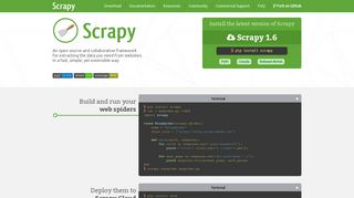 Scrapy | A Fast and Powerful Scraping and Web Crawling Framework
