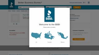 Fast EFunds | Better Business Bureau® Profile