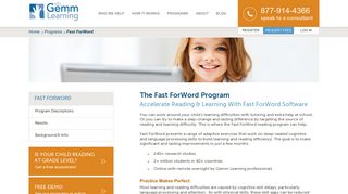 Fast ForWord Reading Program At Home -- Gemm Learning