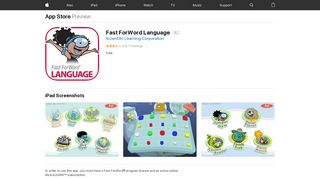 Fast ForWord Language on the App Store - iTunes - Apple