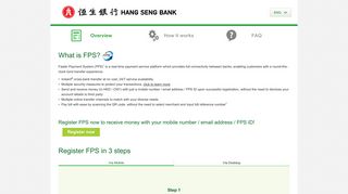 Faster Payment System (FPS) - Hang Seng Bank