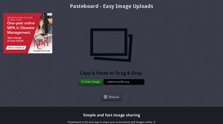 Pasteboard — Easy Image Uploads