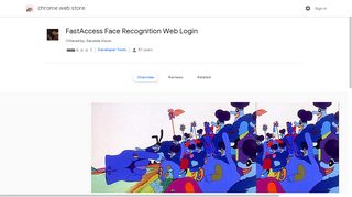 FastAccess Face Recognition Web Login - Google Chrome