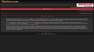FastBass.com - User Control Panel - Terms of use