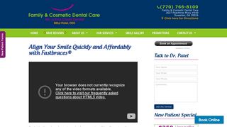 Fastbraces® Dentist in Johns Creek, Cumming and Duluth