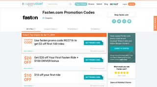 Fasten.com Promotion Codes - Save w/ Feb. 2019 Deals & Coupons